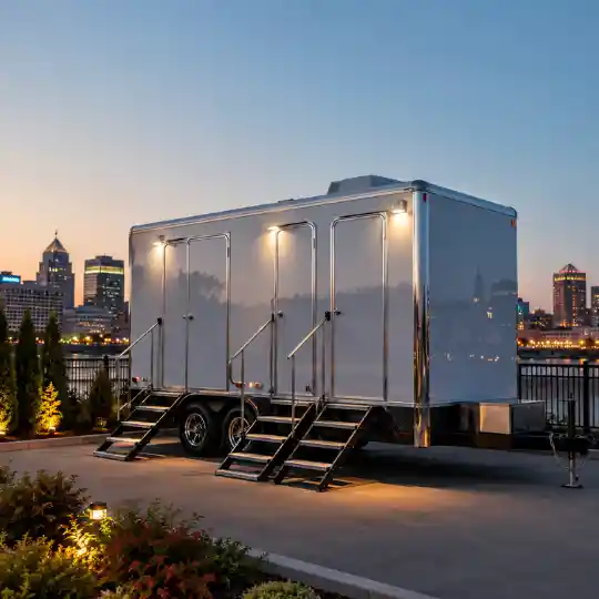 Reliable Luxury Restroom Trailers in Newark